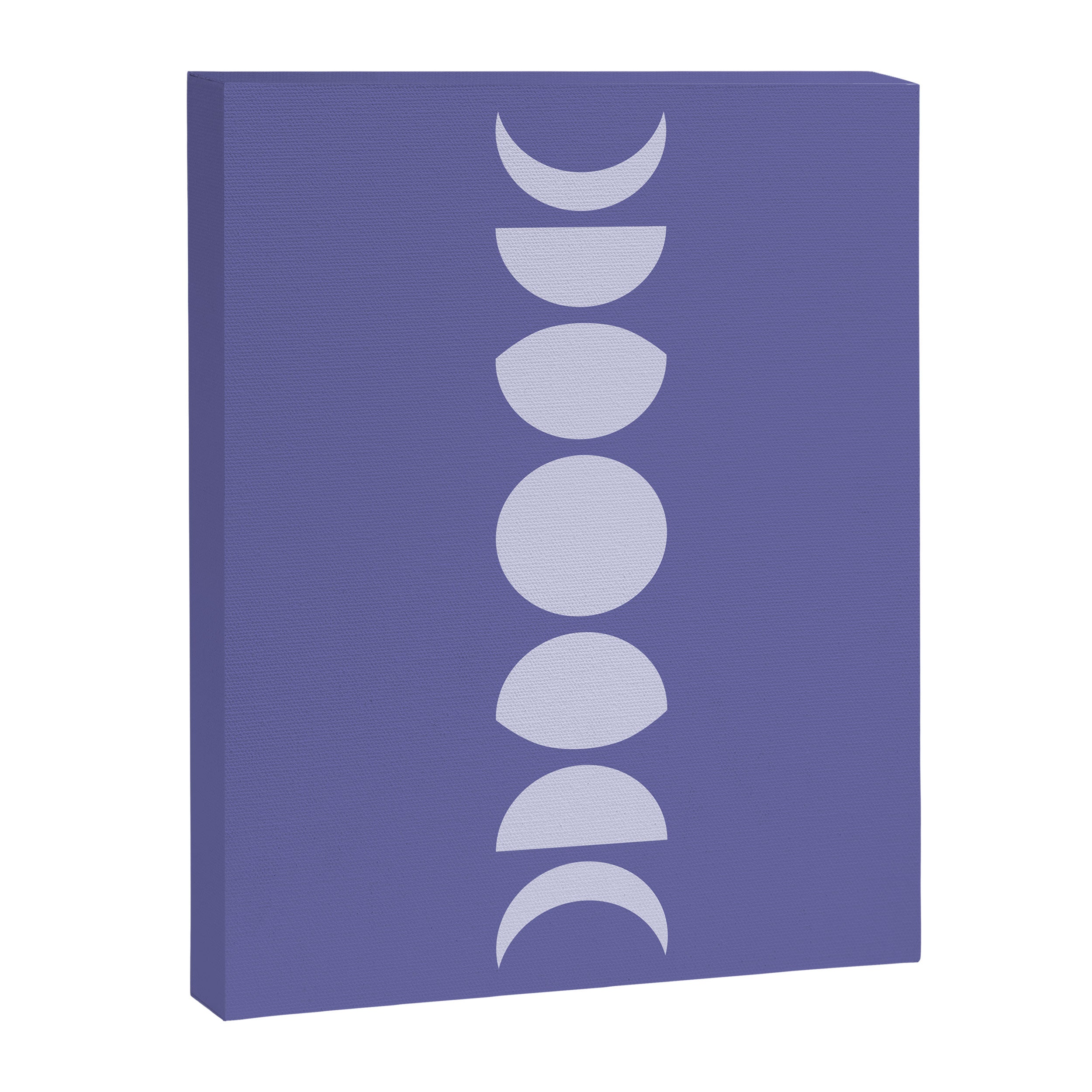 Minimal Moon Phases XII Canvas Print Gallery Image 6