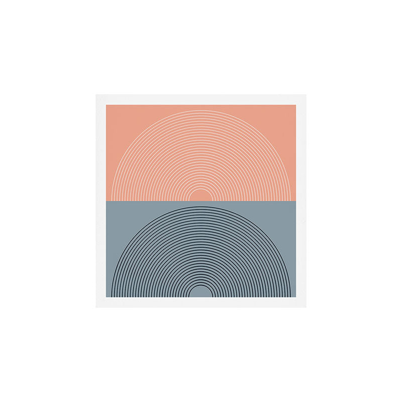 Minimal Rainbow Color Block VII Art Print Gallery Image 1