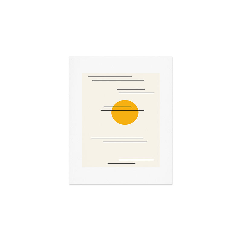 Minimal Sky Abstract XV Art Print Gallery Image 1