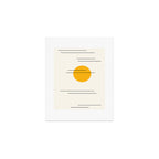 Minimal Sky Abstract XV Art Print Gallery Image 1