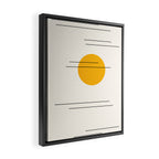 Minimal Sky Abstract XV Framed Canvas Print Gallery Image 2