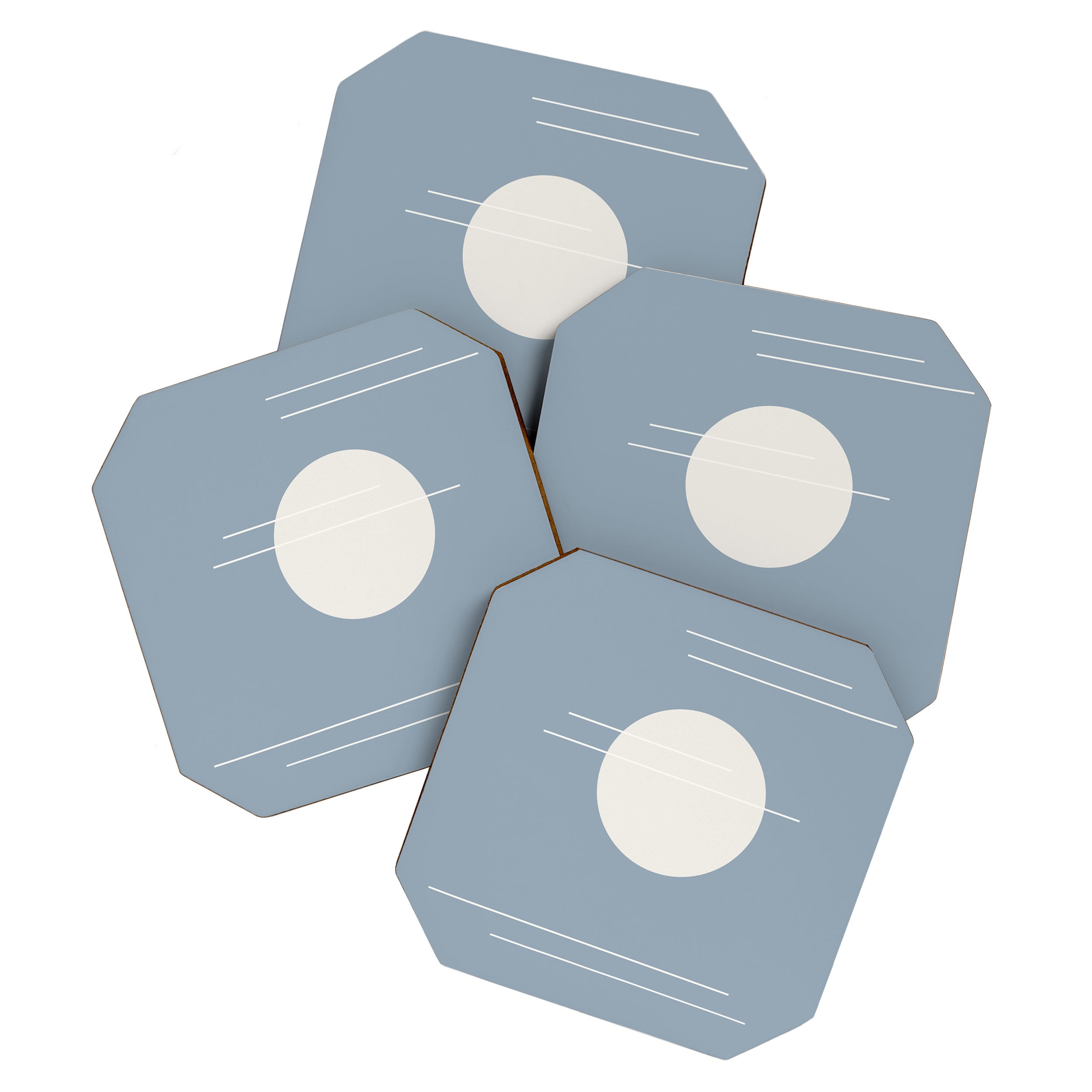 Minimal Sky Abstract XVI Coaster Gallery Image 1