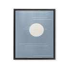 Minimal Sky Abstract XVI Framed Canvas Print Gallery Image 6