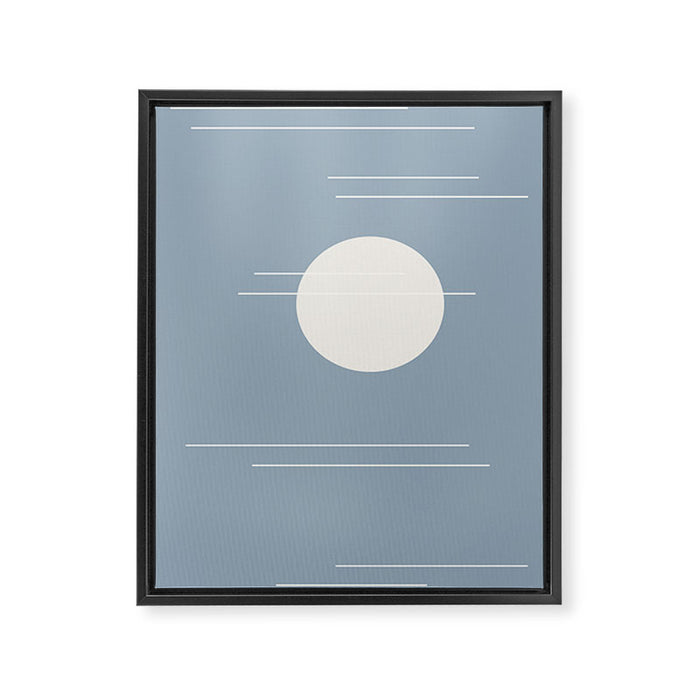 Minimal Sky Abstract XVI Framed Canvas Print Gallery Image 1