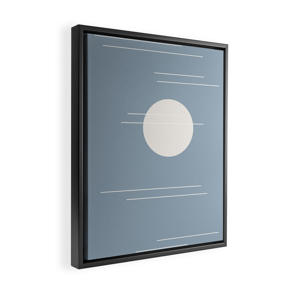 Minimal Sky Abstract XVI Framed Canvas Print Gallery Image 2