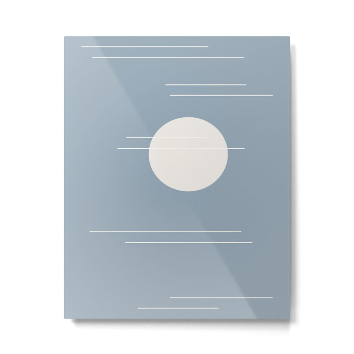 Minimal Sky Abstract XVI Metal Print Gallery Image 1