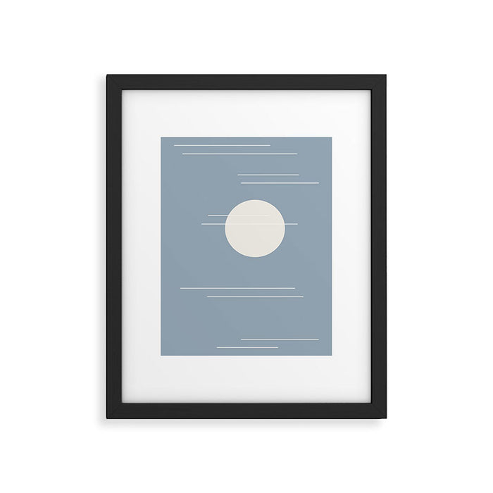 Minimal Sky Abstract XVI Framed Art Print Gallery Image 1