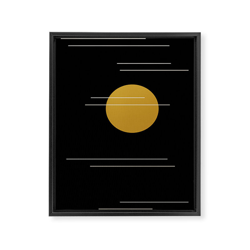 Minimal Sky Abstract XVII Framed Canvas Print Gallery Image 6