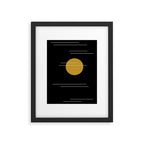 Minimal Sky Abstract XVII Framed Art Print Gallery Image 5