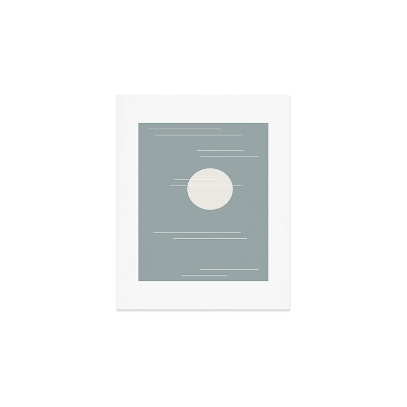 Minimal Sky Abstract XXXVII Art Print Gallery Image 1