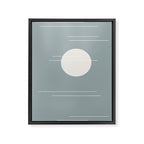 Minimal Sky Abstract XXXVII Framed Canvas Print Gallery Image 6