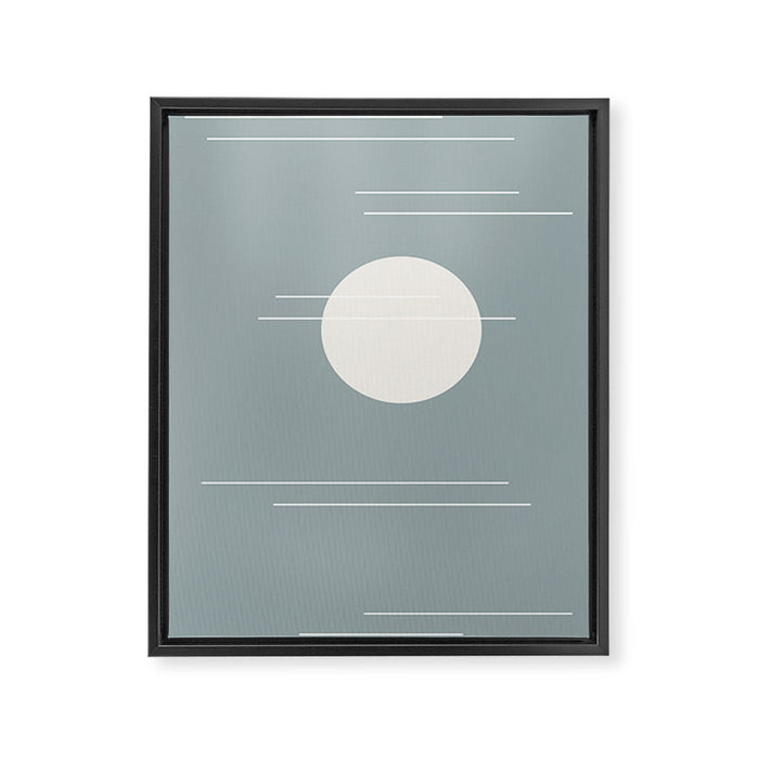 Minimal Sky Abstract XXXVII Framed Canvas Print Gallery Image 1