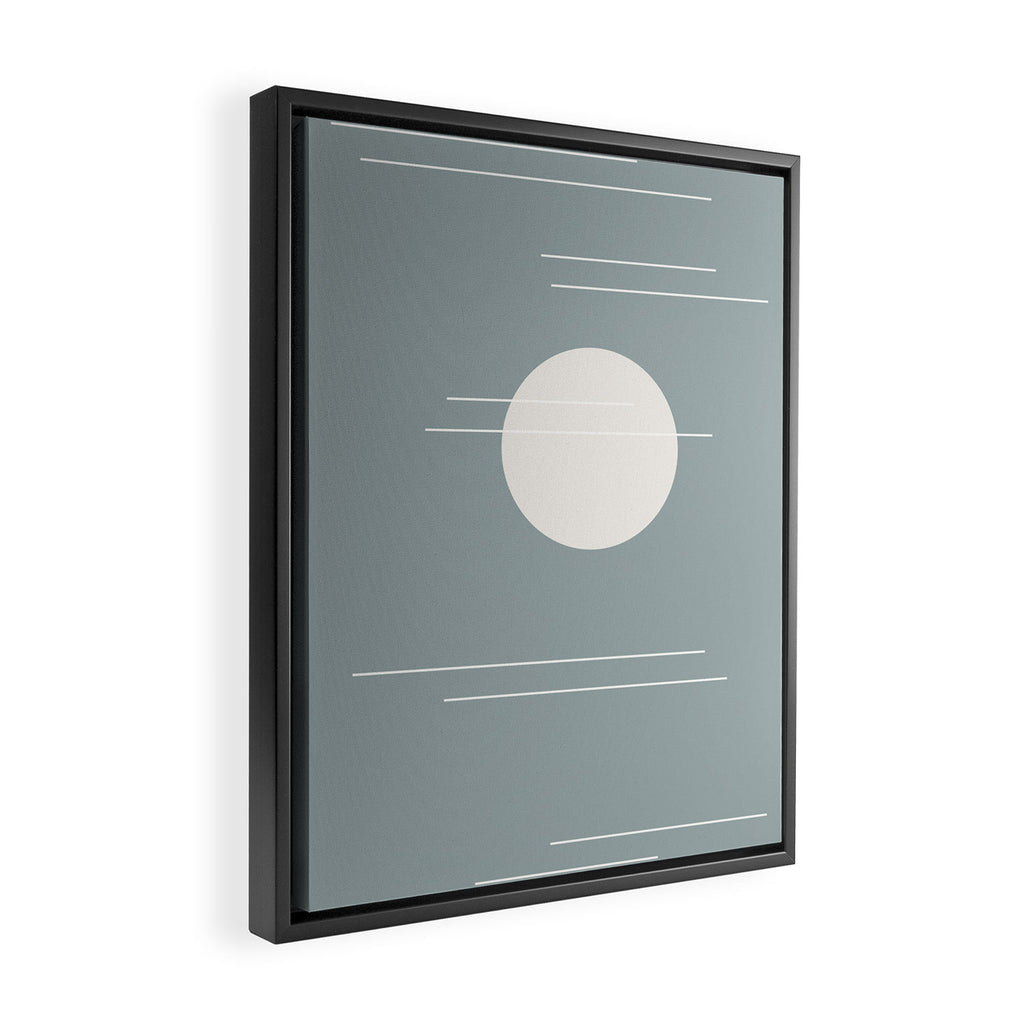 Minimal Sky Abstract XXXVII Framed Canvas Print Gallery Image 2