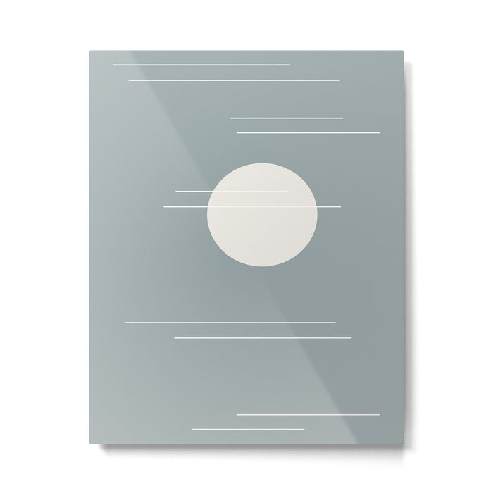 Minimal Sky Abstract XXXVII Metal Print Gallery Image 1