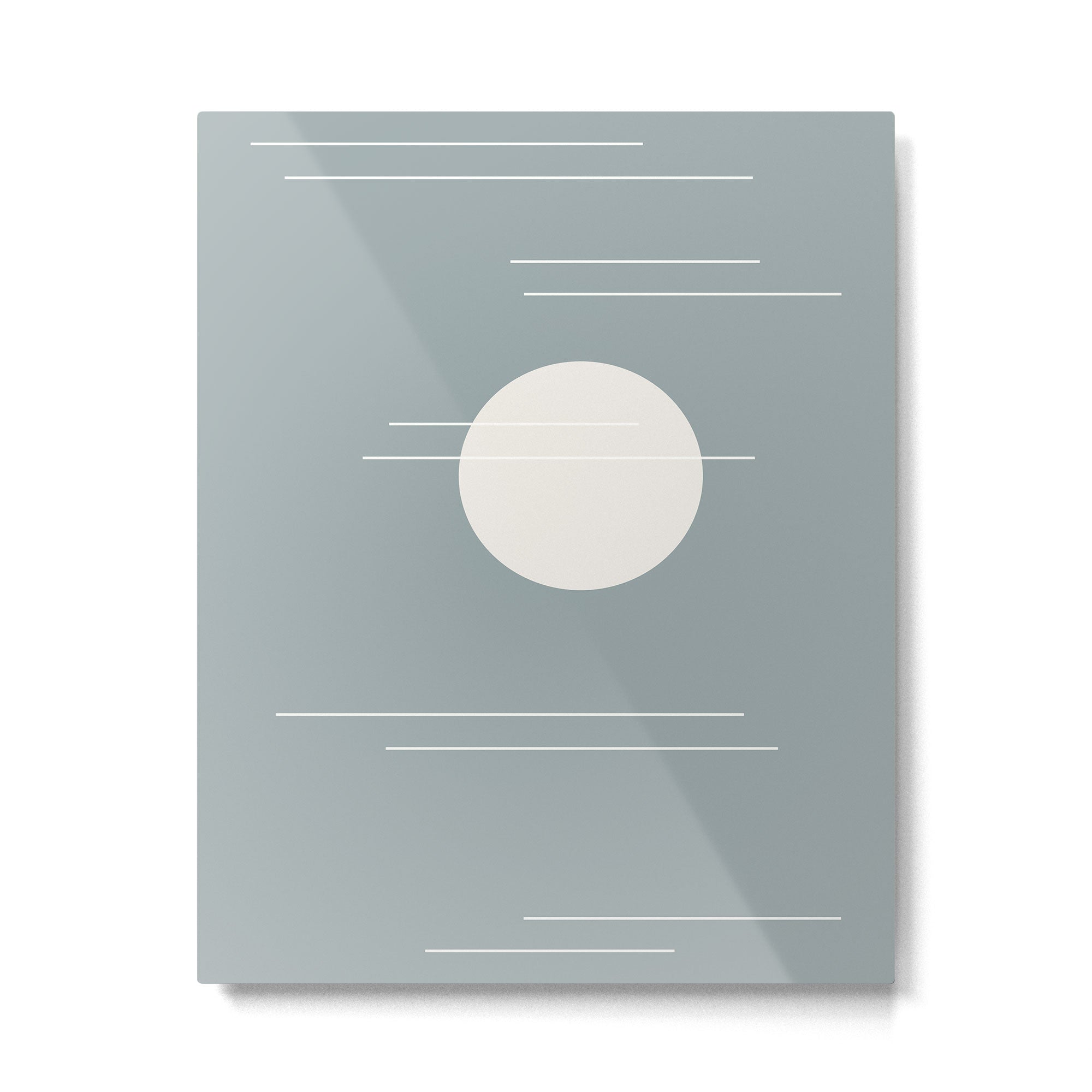 Minimal Sky Abstract XXXVII Metal Print Gallery Image 4