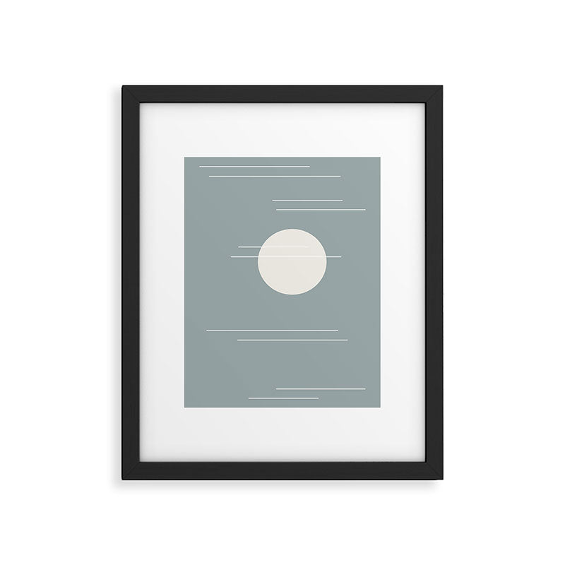 Minimal Sky Abstract XXXVII Framed Art Print Gallery Image 5