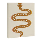 Minimal Snake - Desert Orange II Canvas Print Gallery Image 6