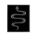 Minimal Snake XV Framed Canvas Print Gallery Image 6