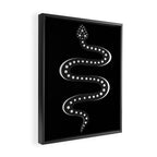 Minimal Snake XV Framed Canvas Print Gallery Image 2