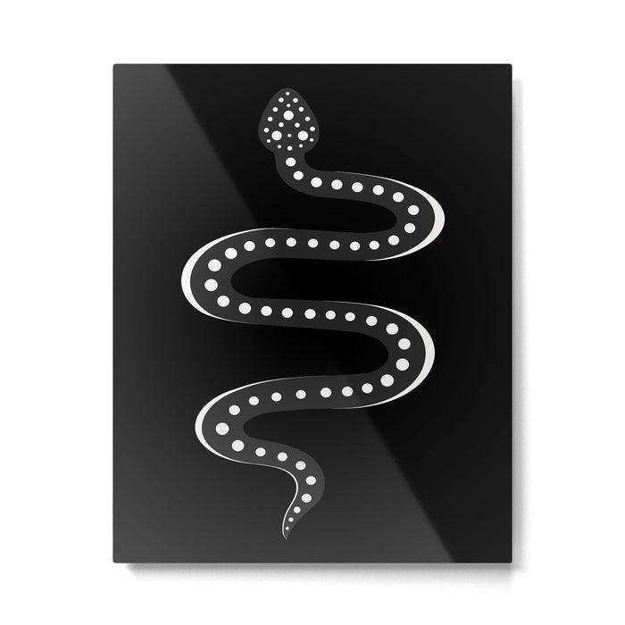 Minimal Snake XV Metal Print Gallery Image 1