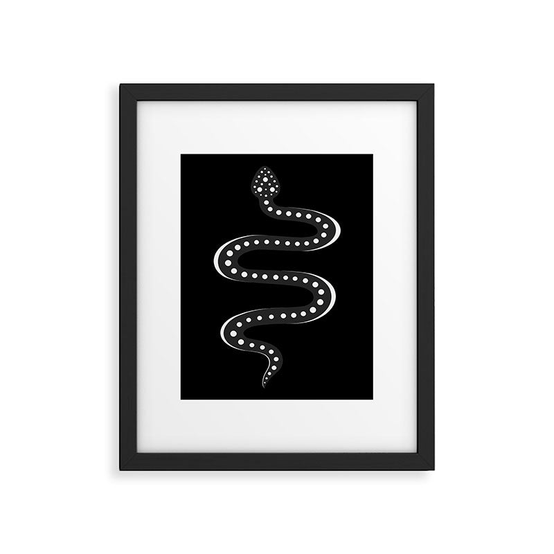 Minimal Snake XV Framed Art Print Gallery Image 5