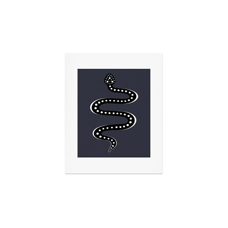 Minimal Snake XXVII Art Print Gallery Image 1