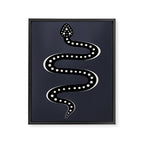 Minimal Snake XXVII Framed Canvas Print Gallery Image 6