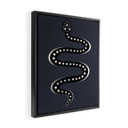 Minimal Snake XXVII Framed Canvas Print Gallery Image 2