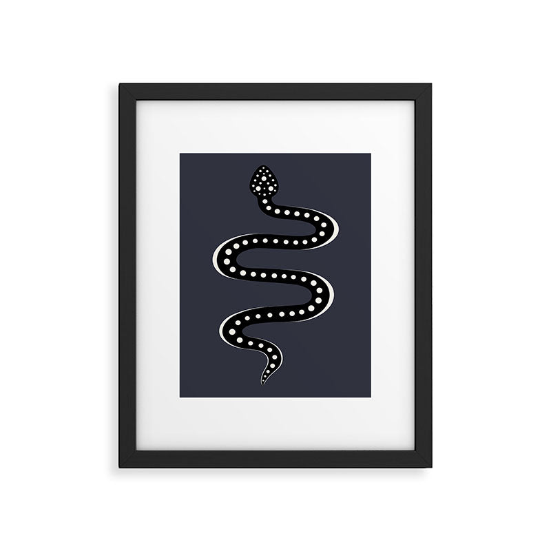 Minimal Snake XXVII Framed Art Print Gallery Image 4