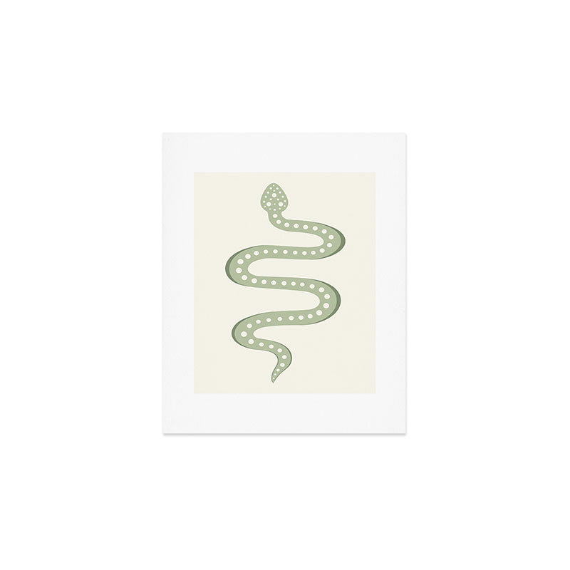 Minimal Snake XXXIV Art Print Gallery Image 1
