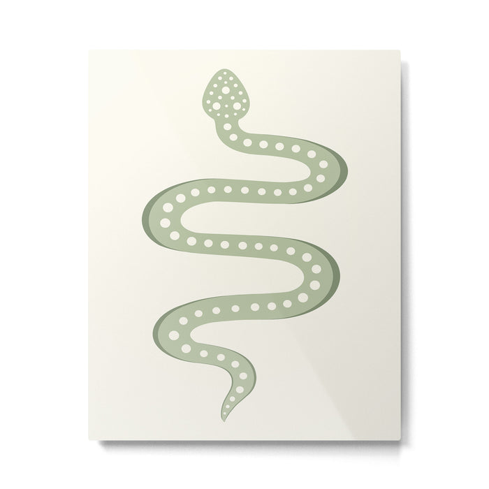 Minimal Snake XXXIV Metal Print Gallery Image 1