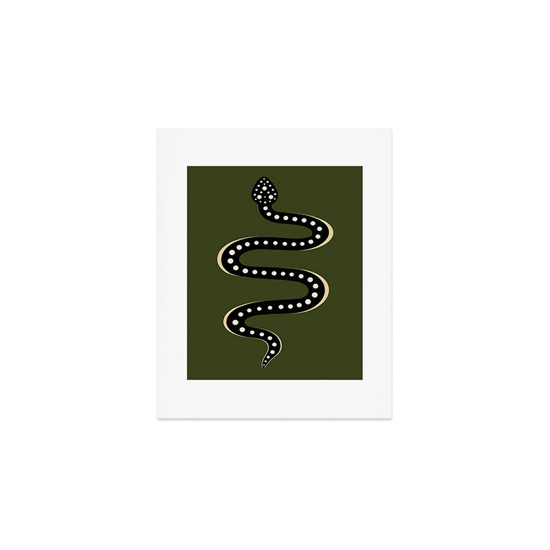 Minimal Snake XXXVI Art Print Gallery Image 1