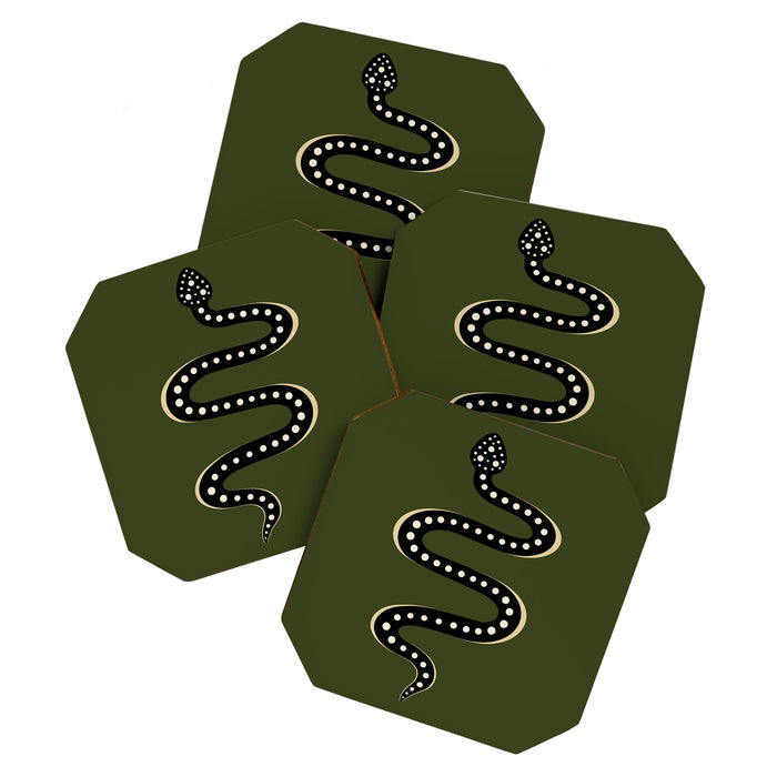 Minimal Snake XXXVI Coaster Gallery Image 1