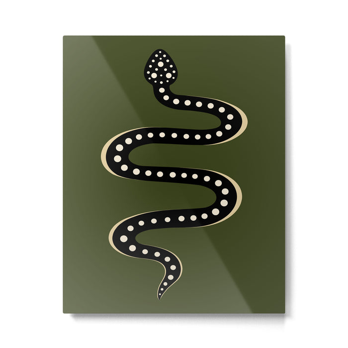 Minimal Snake XXXVI Metal Print Gallery Image 1