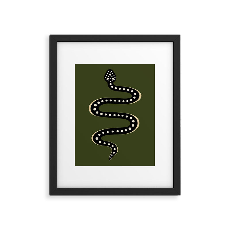 Minimal Snake XXXVI Framed Art Print Gallery Image 4