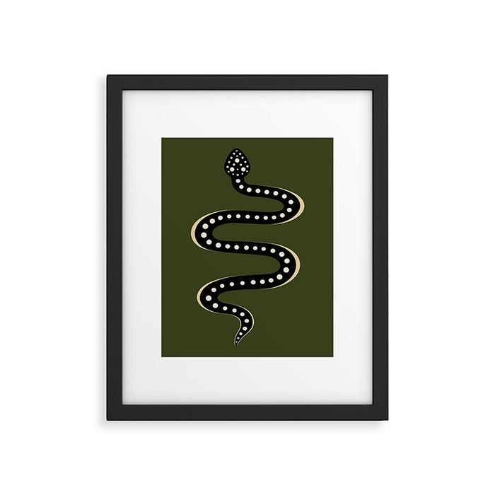 Minimal Snake XXXVI Framed Art Print Gallery Image 1