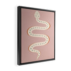 Minimal Snake XXXVIII Framed Canvas Print Gallery Image 2