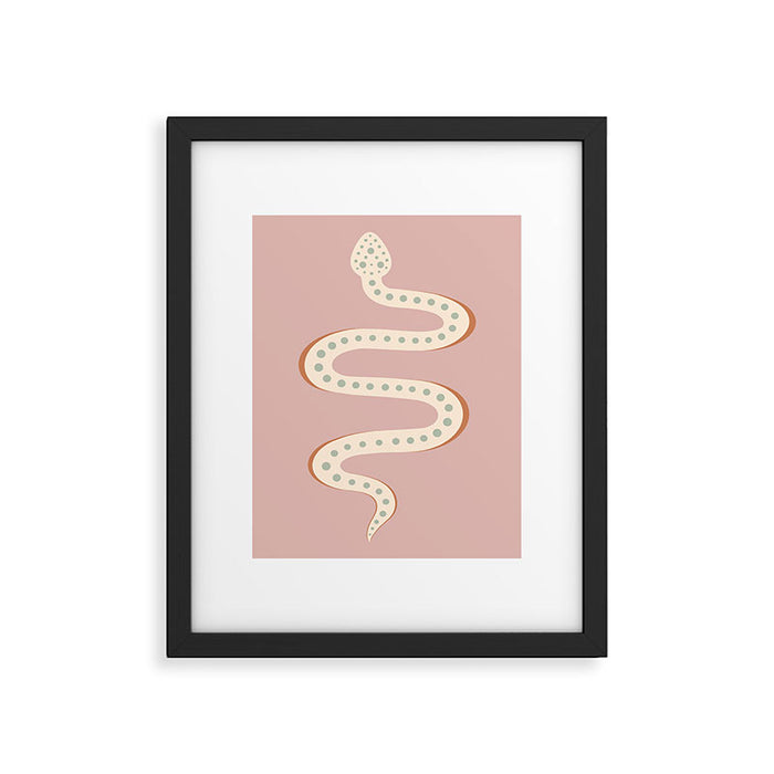 Minimal Snake XXXVIII Framed Art Print Gallery Image 1