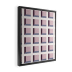 Minimalist 3D Pattern VIII Framed Canvas Print Gallery Image 2