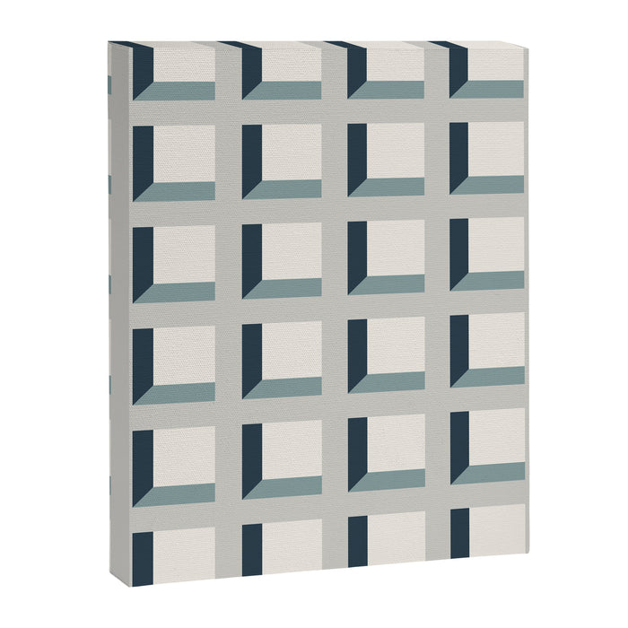 Minimalist 3D Pattern XI Canvas Print Gallery Image 1