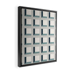 Minimalist 3D Pattern XI Framed Canvas Print Gallery Image 2