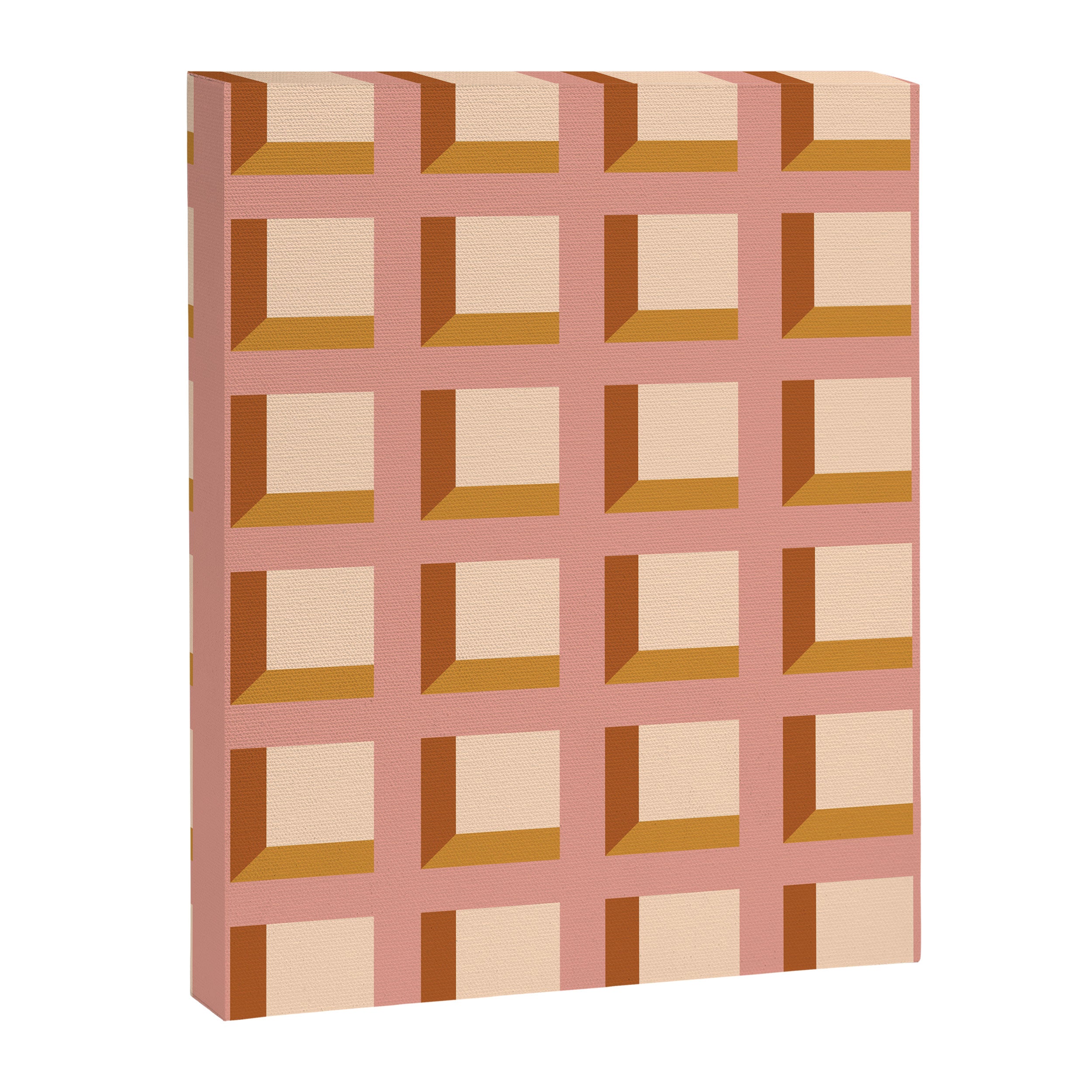Minimalist 3D Pattern XIII Canvas Print Gallery Image 8