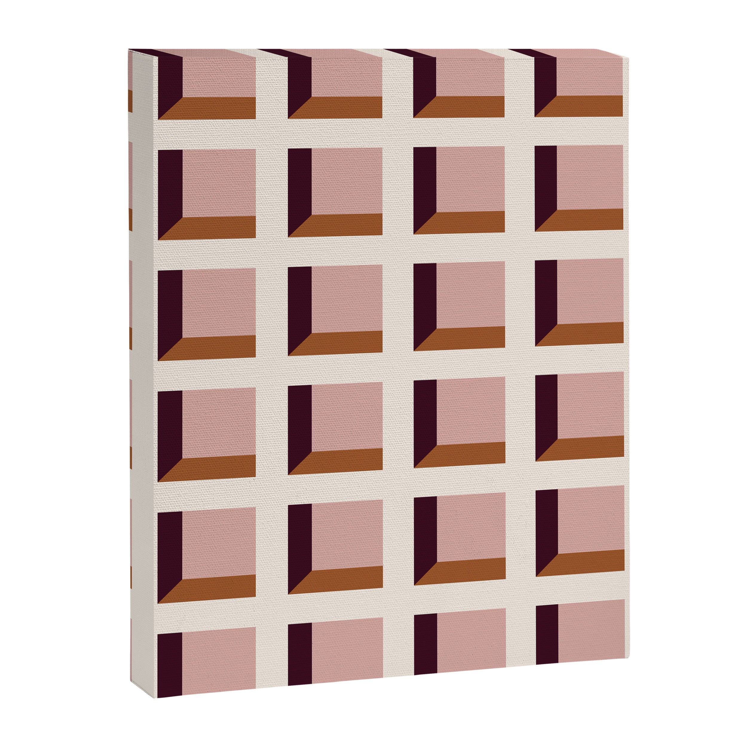 Minimalist 3D Pattern XX Canvas Print Gallery Image 8