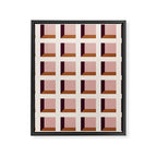 Minimalist 3D Pattern XX Framed Canvas Print Gallery Image 8
