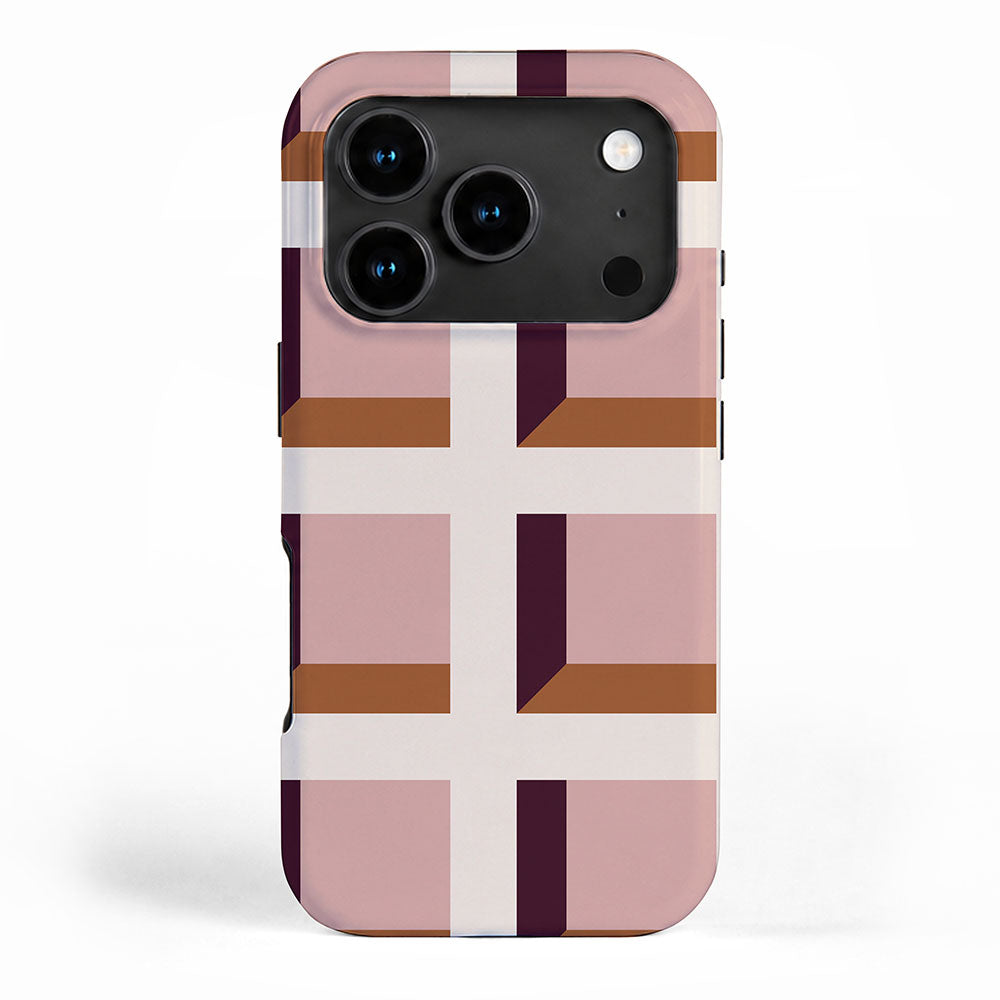 Minimalist 3D Pattern XX iPhone Case Gallery Image 1