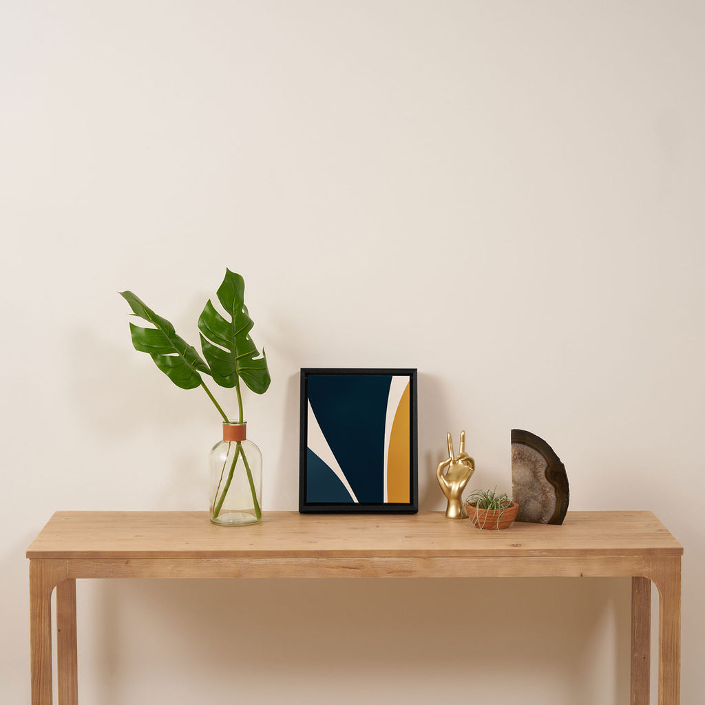 Minimalist Plant Abstract LXV Framed Canvas Print Gallery Image 4