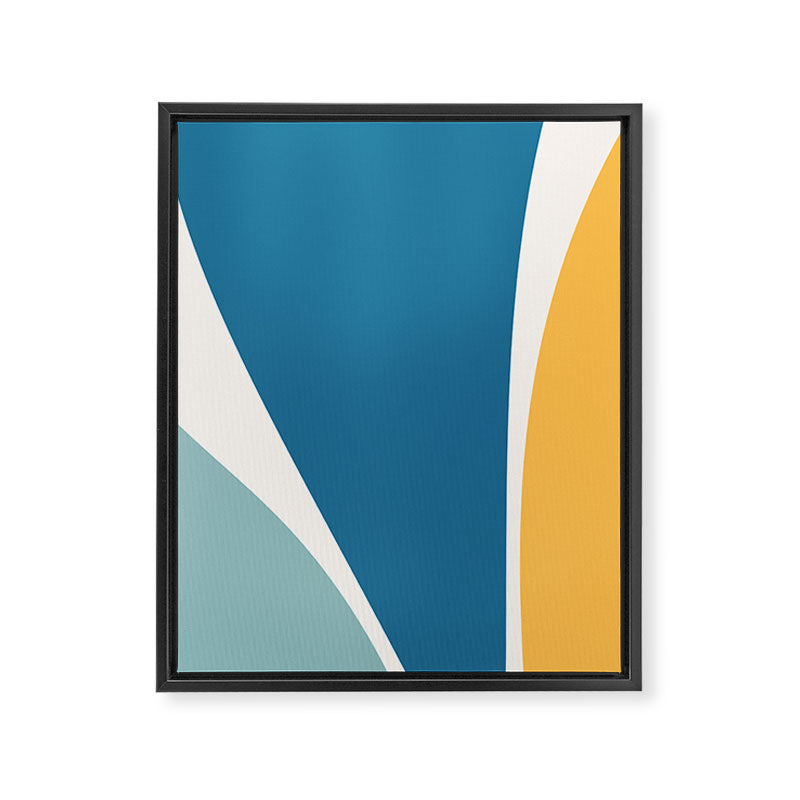 Minimalist Plant Abstract LXI Framed Canvas Print Gallery Image 8