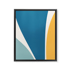 Minimalist Plant Abstract LXI Framed Canvas Print Gallery Image 8
