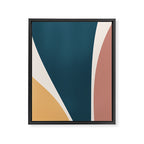 Minimalist Plant Abstract LXVI Framed Canvas Print Gallery Image 8