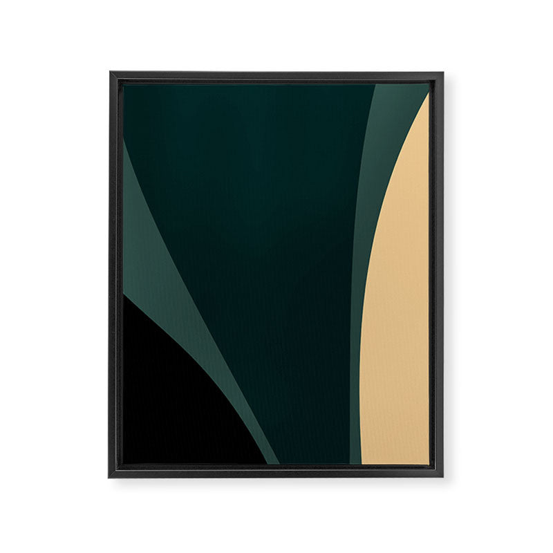 Minimalist Plant Abstract LXXXVII Framed Canvas Print Gallery Image 8
